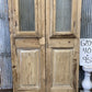 Antique French Double Doors (40x95) 2 Pane Glass, European Reclaimed G204