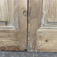 Antique French Double Doors (40x95) 2 Pane Glass, European Reclaimed G204