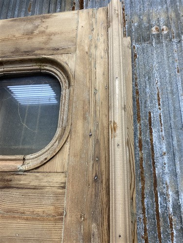 Antique French Double Doors (40x95) 2 Pane Glass, European Reclaimed G204
