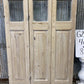 Antique French Double Doors (40.5x82.5) 3 Pane Glass, European Reclaimed G205