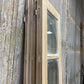 Antique French Double Doors (40.5x82.5) 3 Pane Glass, European Reclaimed G205