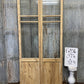 Antique French Double Doors (37x82.75) 3 Pane Glass, European Reclaimed G206