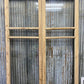 Antique French Double Doors (37x82.75) 3 Pane Glass, European Reclaimed G206