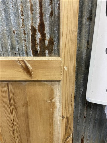 Antique French Double Doors (37x82.75) 3 Pane Glass, European Reclaimed G206