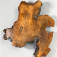 Vintage Live Edge Burl Wood Coffee Table Rustic Natural Slab Side Table