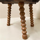 Vintage Live Edge Burl Wood Coffee Table Rustic Natural Slab Side Table