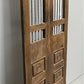 Indian Wooden Garden Gate Vintage Reclaimed Teak Door Architectural Salvage A119