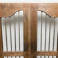 Indian Wooden Garden Gate Vintage Reclaimed Teak Door Architectural Salvage A119