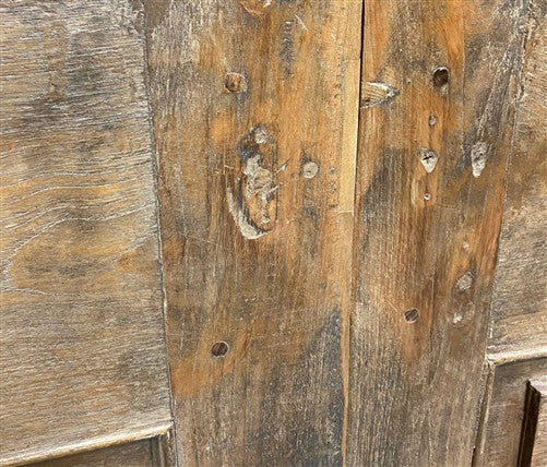 Indian Wooden Garden Gate Vintage Reclaimed Teak Door Architectural Salvage A119