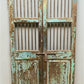 Indian Wooden Garden Gate Vintage Reclaimed Teak Door Architectural Salvage A120