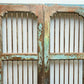 Indian Wooden Garden Gate Vintage Reclaimed Teak Door Architectural Salvage A120