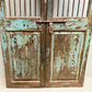Indian Wooden Garden Gate Vintage Reclaimed Teak Door Architectural Salvage A120