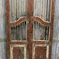 Indian Wooden Garden Gate Vintage Reclaimed Teak Door Architectural Salvage A21