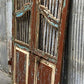 Indian Wooden Garden Gate Vintage Reclaimed Teak Door Architectural Salvage A21