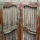 Indian Wooden Garden Gate Vintage Reclaimed Teak Door Architectural Salvage A21