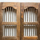 Indian Wooden Garden Gate Vintage Reclaimed Teak Door Architectural Salvage A122