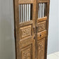 Indian Wooden Garden Gate Vintage Reclaimed Teak Door Architectural Salvage A122