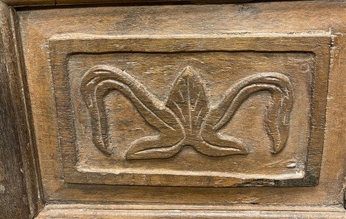 Indian Wooden Garden Gate Vintage Reclaimed Teak Door Architectural Salvage A122