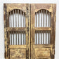 Indian Wooden Garden Gate Vintage Reclaimed Teak Door Architectural Salvage A122