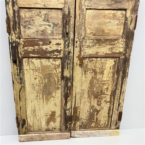 Indian Wooden Garden Gate Vintage Reclaimed Teak Door Architectural Salvage A122