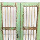 Indian Wooden Garden Gate Vintage Reclaimed Teak Door Architectural Salvage A123