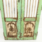 Indian Wooden Garden Gate Vintage Reclaimed Teak Door Architectural Salvage A123