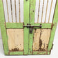 Indian Wooden Garden Gate Vintage Reclaimed Teak Door Architectural Salvage A123