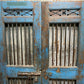 Indian Wooden Garden Gate Vintage Reclaimed Teak Door Architectural Salvage A124