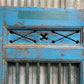 Indian Wooden Garden Gate Vintage Reclaimed Teak Door Architectural Salvage A124