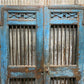Indian Wooden Garden Gate Vintage Reclaimed Teak Door Architectural Salvage A124