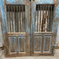 Indian Wooden Garden Gate Vintage Reclaimed Teak Door Architectural Salvage A124