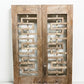 Indian Wooden Garden Gate Vintage Reclaimed Teak Door Architectural Salvage A125
