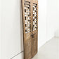 Indian Wooden Garden Gate Vintage Reclaimed Teak Door Architectural Salvage A125