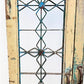 Indian Wooden Garden Gate Vintage Reclaimed Teak Door Architectural Salvage A126