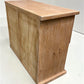 16 Drawer Natural Apothecary Cabinet Storage Chest Organizer Tabletop Cabinet, A