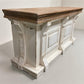 6' Store Counter, Kitchen Island, Natural-White Tavern Front Bar, Countertop, C