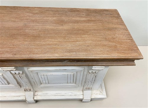 6' Store Counter, Kitchen Island, Natural-White Tavern Front Bar, Countertop, C
