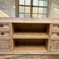7' Natural Store Counter, Kitchen Island, Display Table, Tavern Front Bar, F