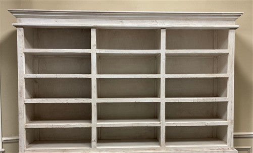 White Store Display Cabinet China Hutch Bookcase Pharmacy Cabinet Apothecary A