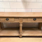 6' Kitchen Island with Drawers, Store Counter, Natural Display Harvest Table, A