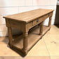 6' Kitchen Island with Drawers, Store Counter, Natural Display Harvest Table, A