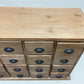 6' Apothecary Cabinet, Natural Store Cabinet, 24 Drawer Store Display Pharmacy B