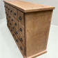 6' Apothecary Cabinet, Natural Store Cabinet, 24 Drawer Store Display Pharmacy B