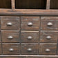6' Dark Oak Display Cabinet China Hutch Bookcase Pharmacy Cabinet Apothecary A
