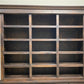 6' Dark Oak Display Cabinet China Hutch Bookcase Pharmacy Cabinet Apothecary A