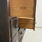 6' Dark Oak Display Cabinet China Hutch Bookcase Pharmacy Cabinet Apothecary A