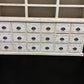 8' White Store Display Cabinet Hutch Bookcase Pharmacy Cabinet Apothecary B