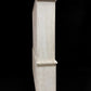 8' White Store Display Cabinet Hutch Bookcase Pharmacy Cabinet Apothecary B