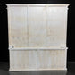 8' White Store Display Cabinet Hutch Bookcase Pharmacy Cabinet Apothecary B