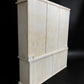 8' White Store Display Cabinet Hutch Bookcase Pharmacy Cabinet Apothecary B